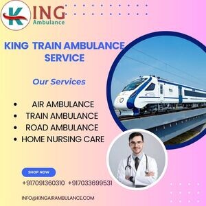 King Train Ambulance service in Nagpur transfers your sick patient at a | PostAds PH