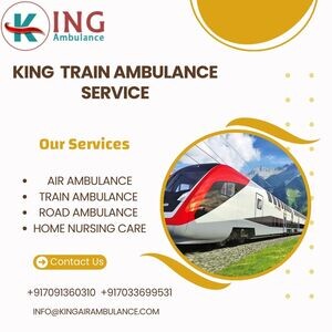 King Train Ambulance service in Dibrugarh provides transportation facil | PostAds PH