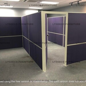 HIGH PANEL DIVIDER WITH DOOR OFFICE PARTITION/OFFICE FURNITURE | PostAds PH