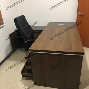 L-SHAPE EXECUTIVE TABLE OFFICE PARTITION/OFFICE FURNITURE | PostAds PH