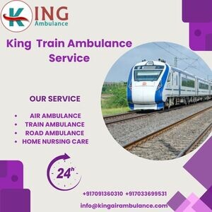King Train Ambulance Service in Bhopal provides safest and life care tr | PostAds PH