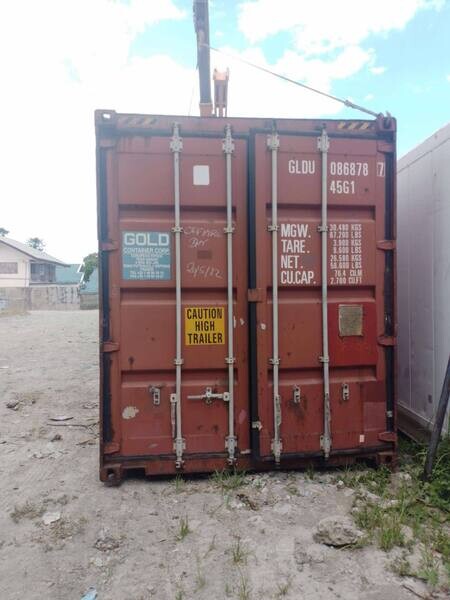 40ft HC Cargo Container Van