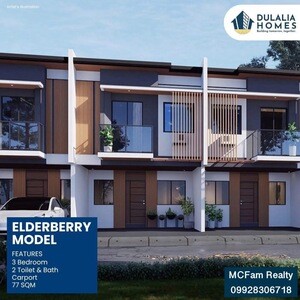 Townhouse For Sale in Meyc Bulacan 3BR 2TB Elderberry | PostAds PH