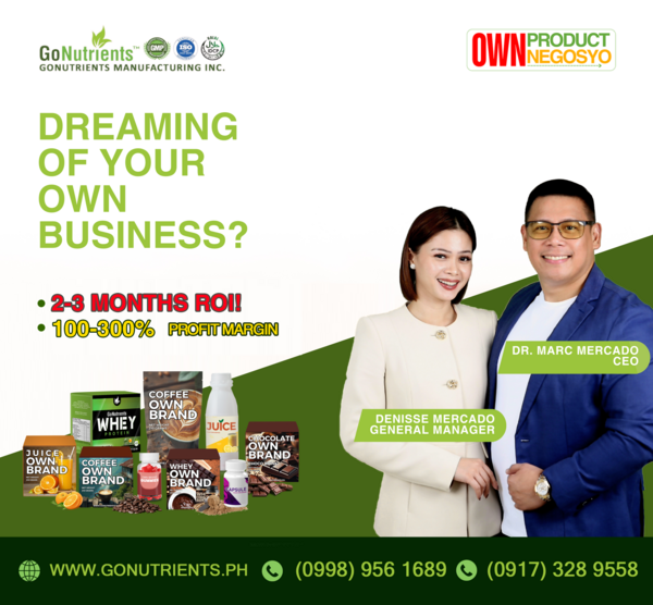 Turn Ideas Into Reality with Own Product Negosyo