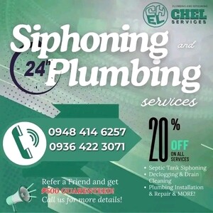Chel MALABANAN PLUMBING SERVICES 09364223071 094841462577 | PostAds PH