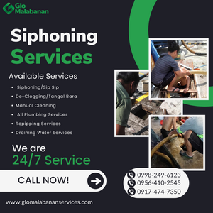 GLO Malabanan Siphoning Services sdqweasd | PostAds PH