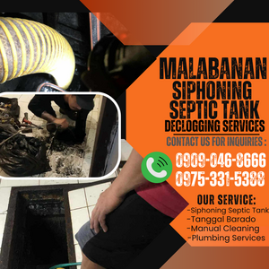 MALABANAN SIPHONING SEPTIC TANK 09090468666 MARIKINA CITY | PostAds PH