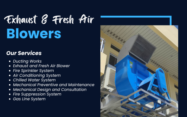 EXHAUST AND FRESH AIR BLOWER  || ALSO FOR VENTILATION SYSTEM