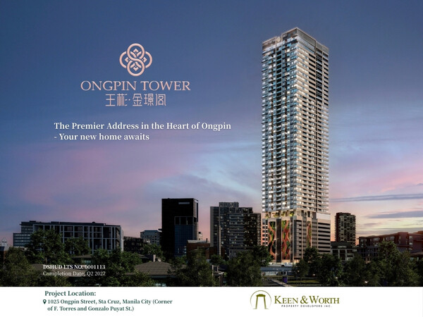 Modern 3-Bedroom Condominium in Ongpin Tower, Binondo Manila