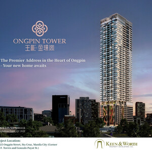 Modern 3-Bedroom Condominium in Ongpin Tower, Binondo Manila | PostAds PH