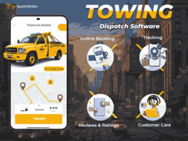 Uber for Tow Truck App Solutions - SpotnRides!