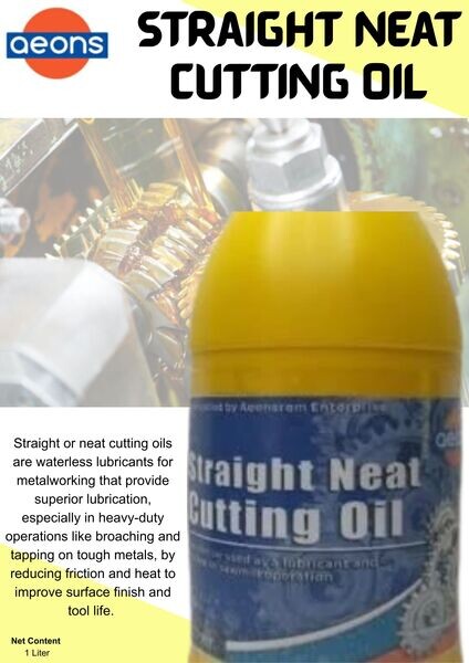 STRAIGHT NEAT CUTTING OIL (1 LITER) | PostAds.ph