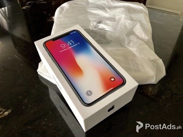 Apple iPhone x 256gb in space grey brand new boxed sealed