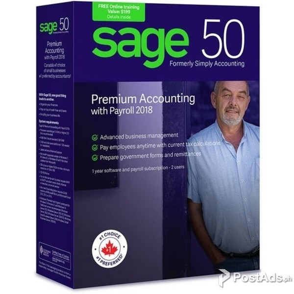SAGE 50 (formerly Peachtree Accounting Software)