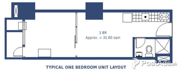 CONDO IN MAKATI, WALKING DISTANCE TO AYALA. RFO