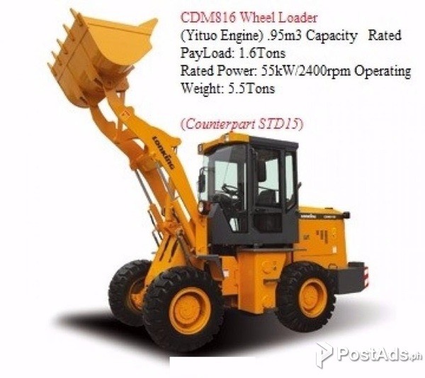 wheel loader CDM816..