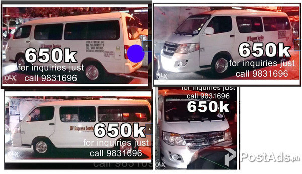 UV passenger Van