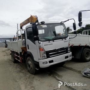 6 Wheeler Boom Truck 3.2Tons , 130HP (Yuchai Engine) 4 Cylinde | PostAds PH