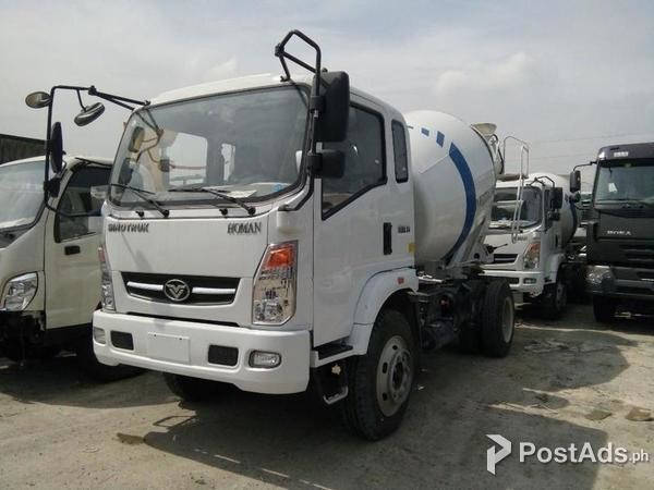6 WHEELER TRANSIT MIXER 4 CUBIC HOMAN SINOTRUK