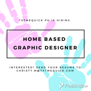 Graphic Designer - (Work from Home) | PostAds PH
