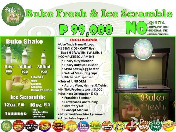 Buko Fresh Food Cart