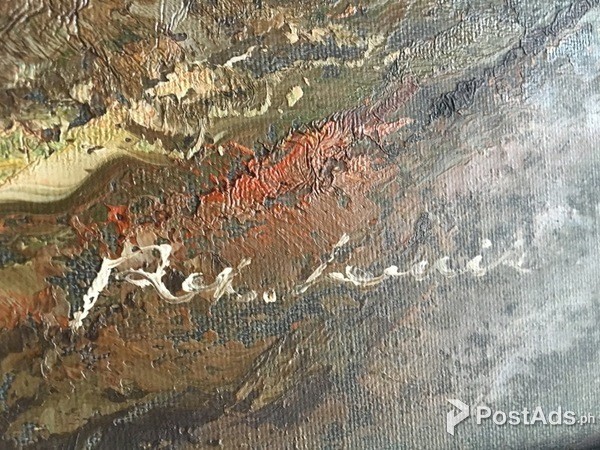Two Paintings both 27 in x 39 in
