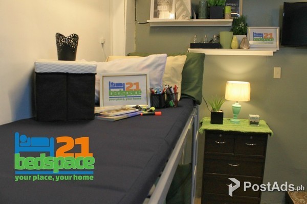 Male bedspace in Makati