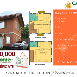 Bella House for sale in Camella Terrazas at Alta Silang, Cavite | PostAds PH