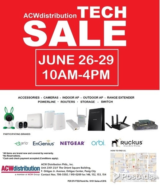 ACW Distribution TECH SALE 2018