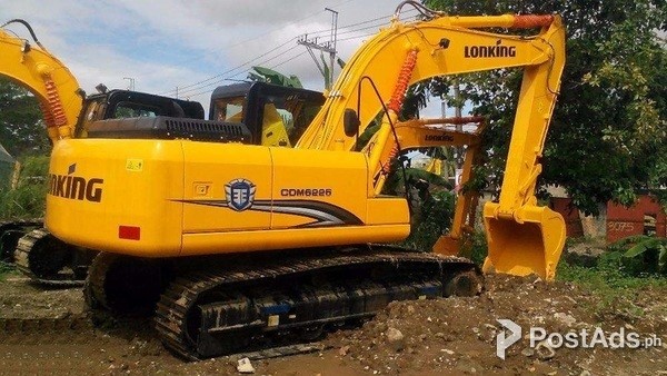 CDM6225 Hydraulic Excavator 1.1cubic Lonking Backhoe unit