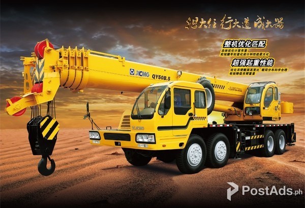 QY50B.5  Brand new Truckmounted Crane XCMG (50TONS) 