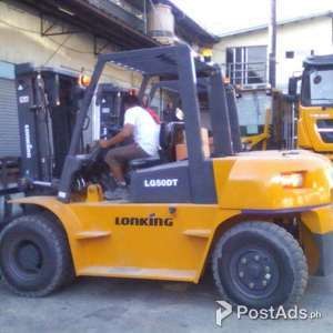 FORKLIFT LONKING 5 TONS DIESEL LG50DT TCM COUNTERPART FD50 ISUZU | PostAds PH