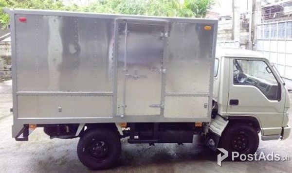 4 Wheel Aluminum Van 3 Tons Capacity 4x2 11FT, 108HP (Isuzu Engine JE4