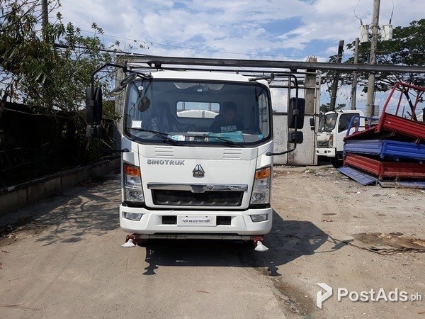 H3 Homan Water Truck 4KL Sprinkler 6wheeler Sinotruk