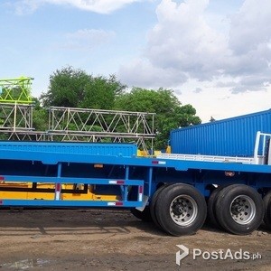 TRI-AXLE SEMI TRAILER FLATBED 45T 40Ft. | PostAds PH