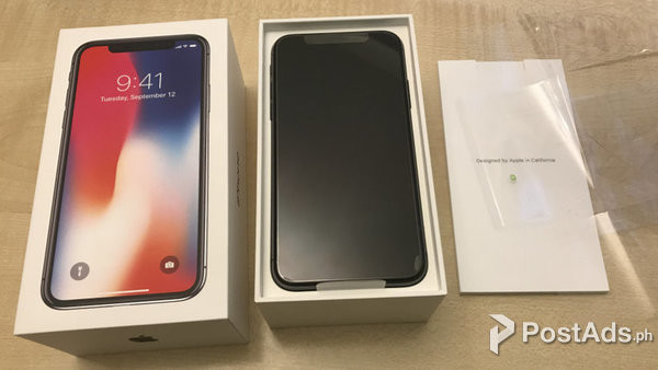Apple iPhone X - 256GB - Space Gray Factory Unlocked