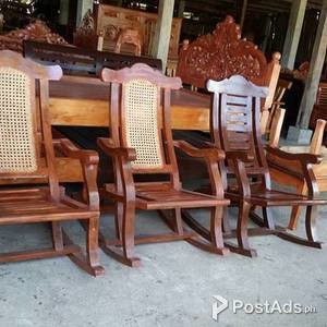 Wooden Rocking Chair for Sale | PostAds PH