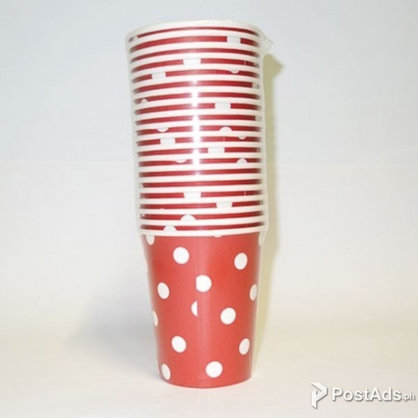 Party Paper Cups 4 pack