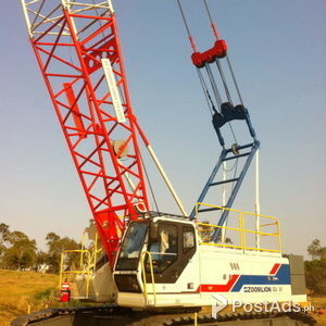 ZCC800 ZOOMLION CRAWLER CRANE | PostAds PH