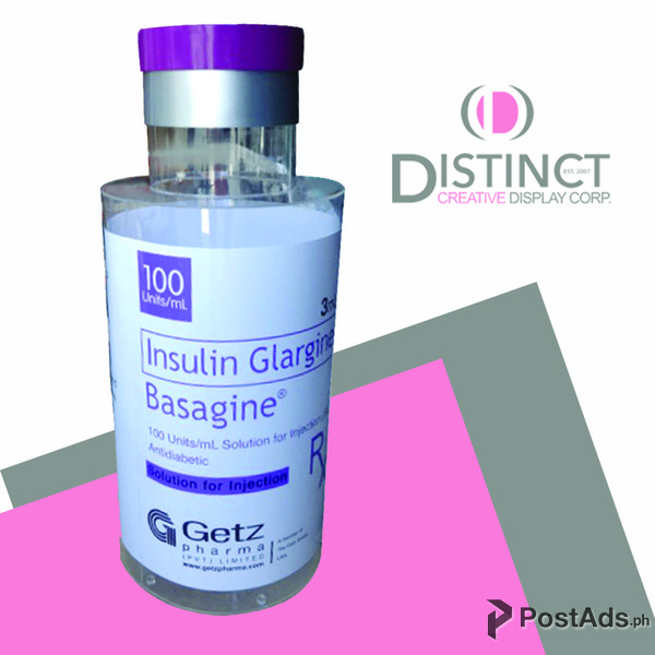 Acrylic Bottle Display  