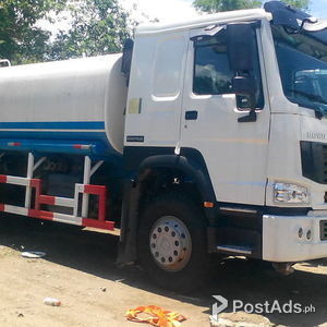 10 Wheeler HOWO A7 Water Truck, 380HP, 20KL | PostAds PH