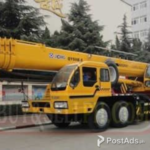QY50B.5 TRUCK MOUNTED CRANE XCMG | PostAds PH