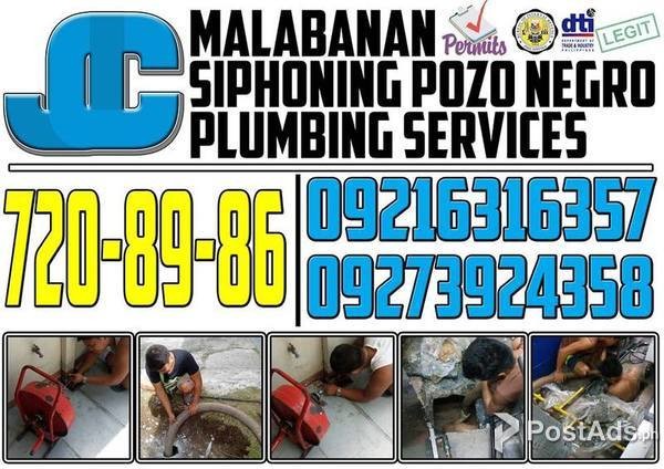 JC Malabanan Siphoning Service | Malabon | 720-89-86
