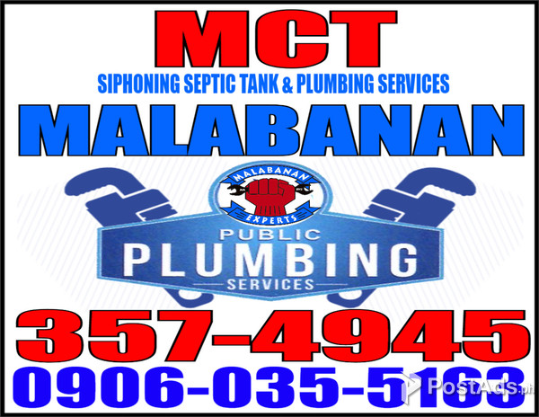 caloocan city 24/7 MALABANAN SIPHONING SERVICE