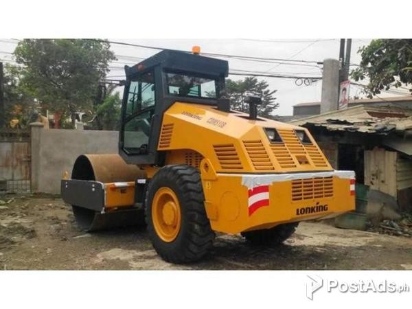 VIBRATORY ROAD ROLLER PIZON LONKING 10 TONS