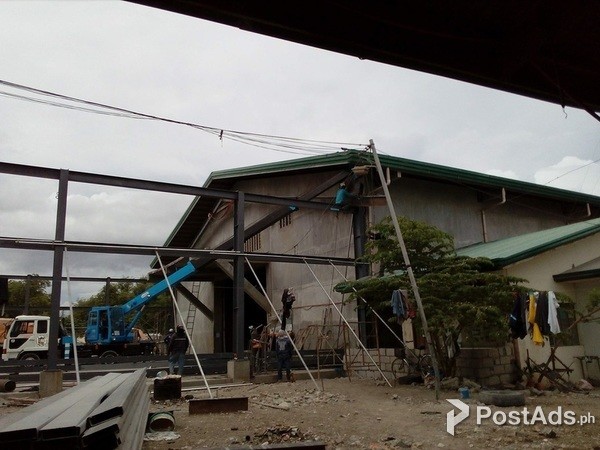 Crane and other heavy equipment