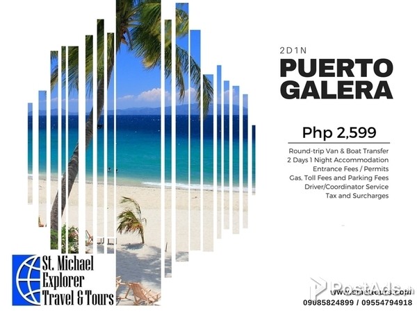Puerto Galera Tour Package