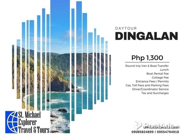 Dingalan Tour Package