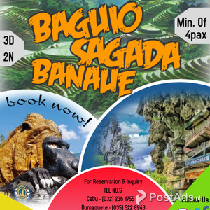 Banaue Baguio Sagada Tour Package | PostAds PH