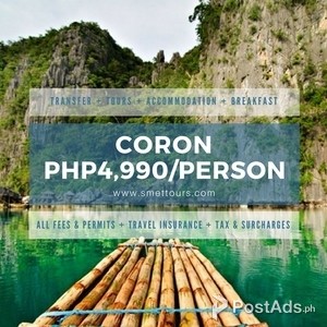 Coron Tour Package | PostAds PH